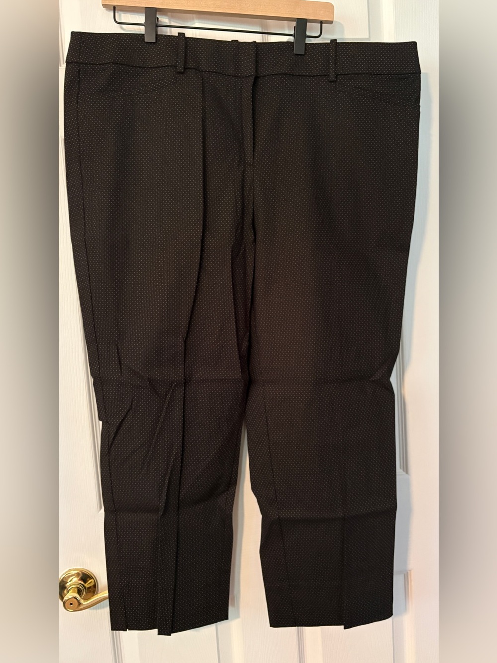 LOFT Riviera Polka Dot Ankle Pants in Marisa Fit